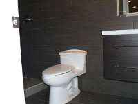 bathroom, glaze, terracotta, mirror, glass, mirror, cabinet, closet, water closet, WC