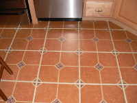 kitchen picture, flooring, floor-board, tiles, glaze, terracotta